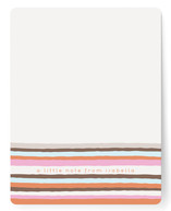 Vogue Stripes Children's Personalized Stationery