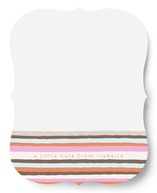 Vogue Stripes Children's Personalized Stationery