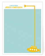 Yellow Submarine Children's Personalized Stationery