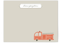 Fire Engine Children's Personalized Stationery