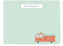 Fire Engine Children's Personalized Stationery