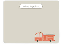 Fire Engine Children's Personalized Stationery