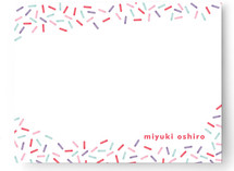 Sweet Sprinkles Children's Personalized Stationery