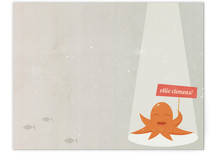 Ollie the Octopus Children's Personalized Stationery