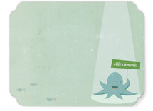 Ollie the Octopus Children's Personalized Stationery