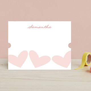 Sweet Hearts Children's Personalized Stationery