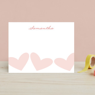 Sweet Hearts Children's Personalized Stationery