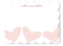 Sweet Hearts Children's Personalized Stationery