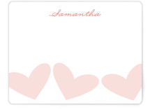 Sweet Hearts Children's Personalized Stationery