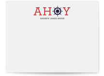 Ahoy Children's Personalized Stationery