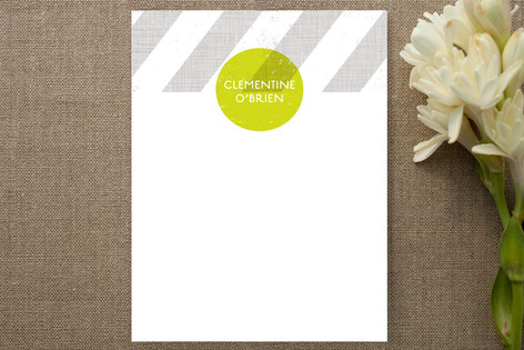 Fresh Squeezed Children's Personalized Stationery