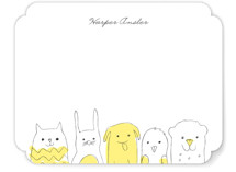 Peanut Gallery Children's Personalized Stationery