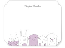 Peanut Gallery Children's Personalized Stationery
