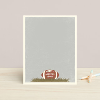 Football Children's Personalized Stationery