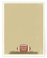 Football Children's Personalized Stationery