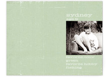 About A Boy Children's Personalized Stationery