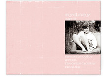 About A Boy Children's Personalized Stationery