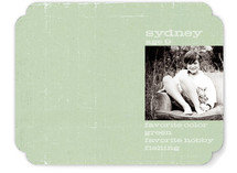 About A Boy Children's Personalized Stationery