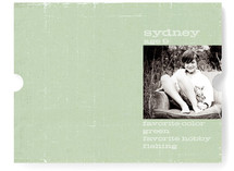 About A Boy Children's Personalized Stationery