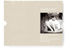 About A Boy Children's Personalized Stationery