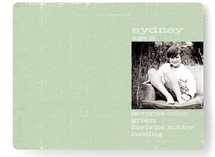 About A Boy Children's Personalized Stationery