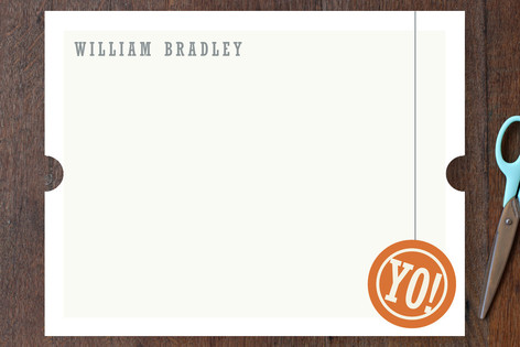 Yo! Children's Personalized Stationery