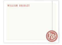 Yo! Children's Personalized Stationery