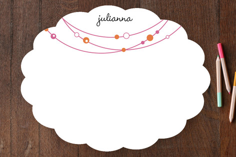 Bejeweled Children's Personalized Stationery