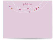 Bejeweled Children's Personalized Stationery