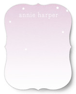Stars for Annie Children's Personalized Stationery