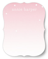Stars for Annie Children's Personalized Stationery