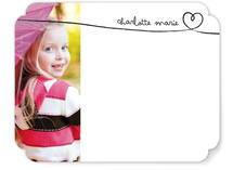 Sweetheart by Hand Children's Personalized Stationery