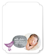 Note with Beeping Bird Children's Personalized Stationery