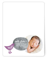 Note with Beeping Bird Children's Personalized Stationery