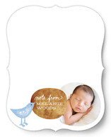 Note with Beeping Bird Children's Personalized Stationery