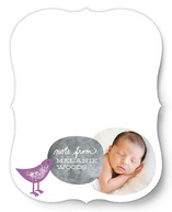 Note with Beeping Bird Children's Personalized Stationery