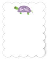 Turtle Children's Personalized Stationery