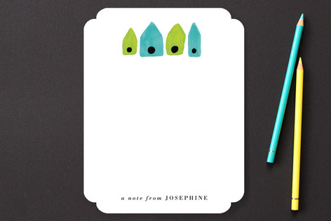 Birdhouse Children's Personalized Stationery