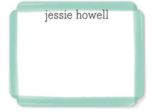 Brush Strokes Children's Personalized Stationery