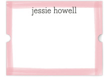 Brush Strokes Children's Personalized Stationery