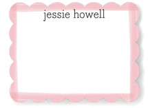 Brush Strokes Children's Personalized Stationery