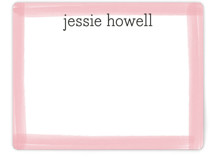 Brush Strokes Children's Personalized Stationery