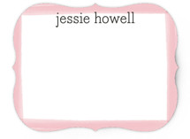 Brush Strokes Children's Personalized Stationery