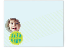 Simple Badge Children's Personalized Stationery