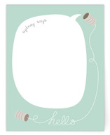 Hello... Can You Hear Me? Children's Personalized Stationery