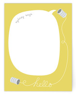 Hello... Can You Hear Me? Children's Personalized Stationery