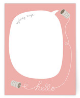 Hello... Can You Hear Me? Children's Personalized Stationery