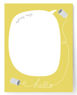 Hello... Can You Hear Me? Children's Personalized Stationery