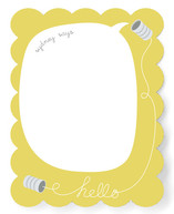 Hello... Can You Hear Me? Children's Personalized Stationery