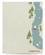 Fish Tales & Campfires Children's Personalized Stationery